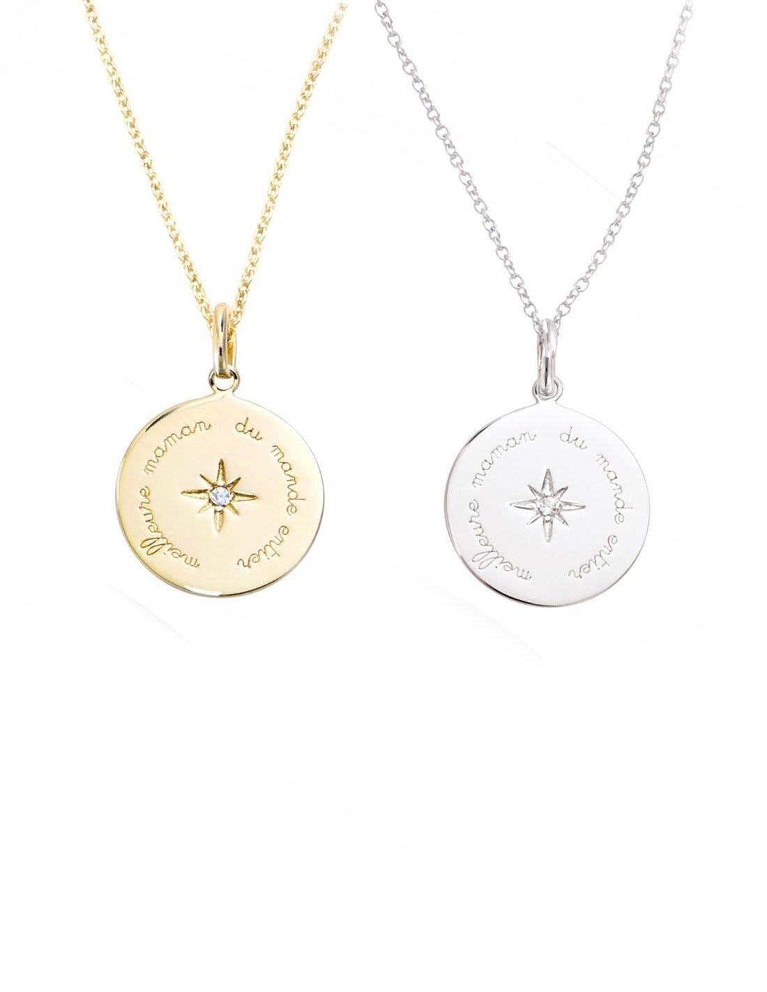 MUMS-Anhänger „Beste Mutter der ganzen Welt“ vergoldet