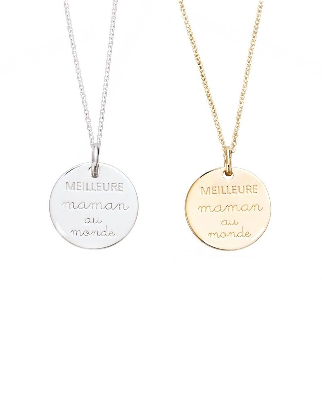 MUMS-Anhänger „Beste Mutter der Welt“ in Silber