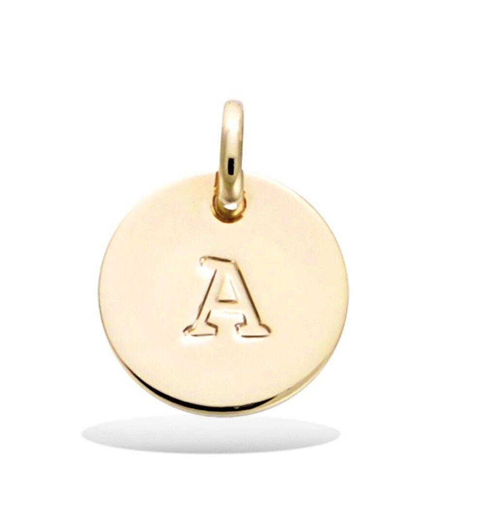 ALPHABET-Anhänger vergoldet (Großbuchstabe)