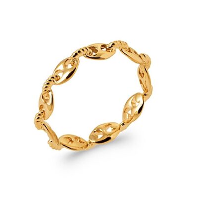 TAORMINE-Ring in vergoldeter oder versilberter Ausführung