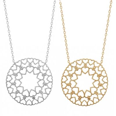 VIENNE Necklace in Gold or Silver Plated