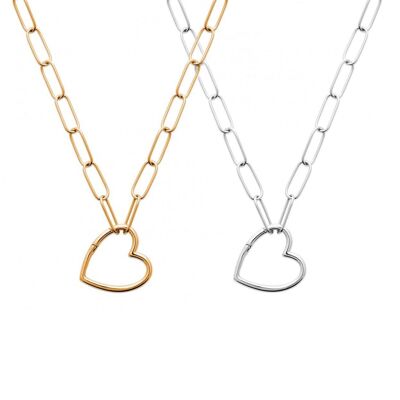 NEW YORK Necklace in Silver or Gold Plated