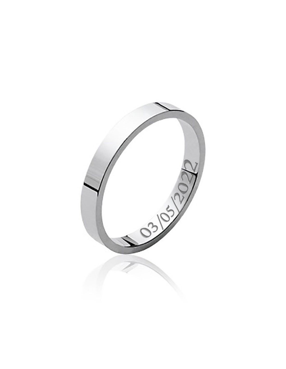 SANTUOKA Ehering in Silber (3 Breiten)