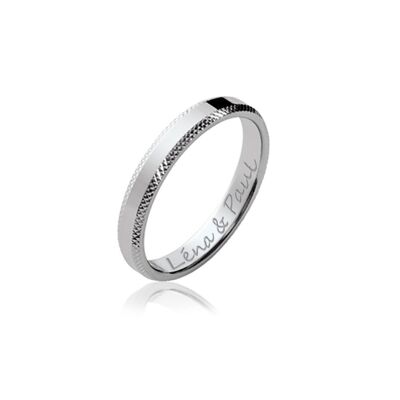 Bague Alliance MEGAN en Argent