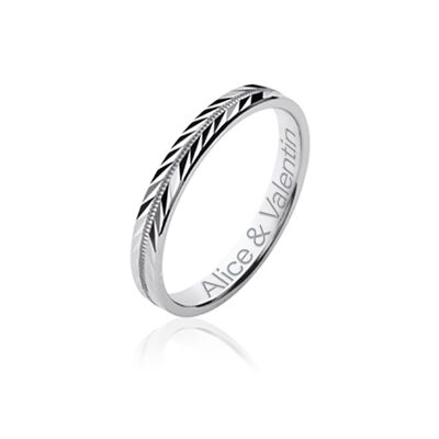 ANASTASIE Alliance Ring in Silver