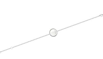 Bracelet FULLMOON en Argent et Nacre 2