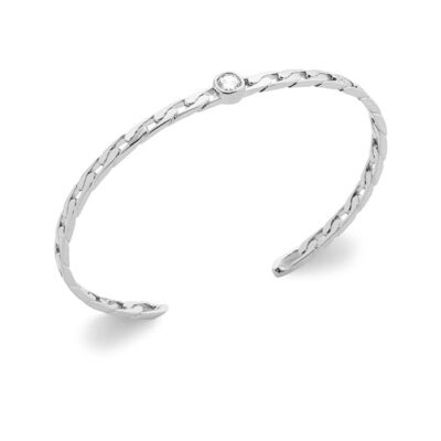 MADISON Bangle Bracelet in Silver