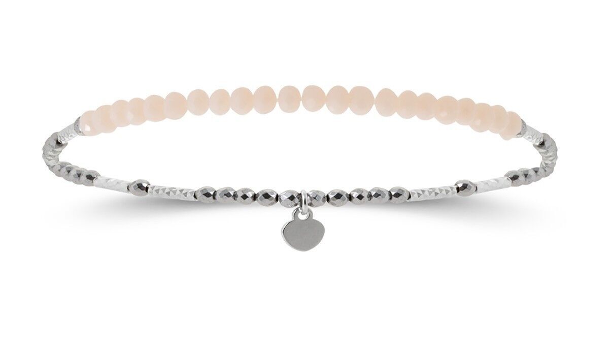 SUNRISE-Armband aus Silber und Kristall