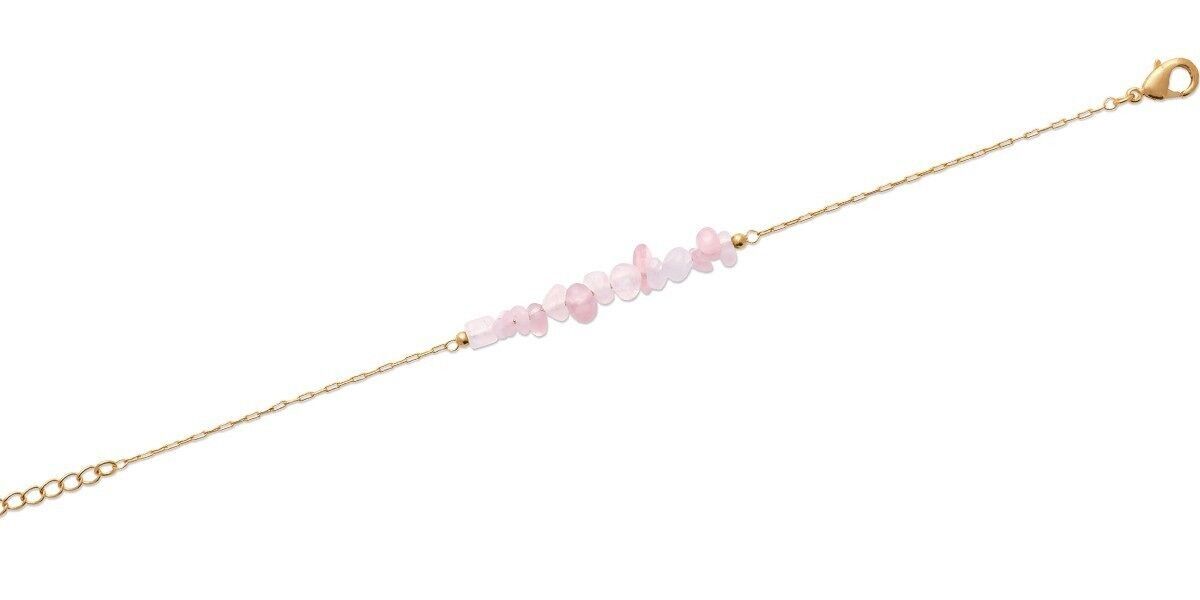 VERONE Bracciale in Placcato Oro e Pietre Naturali