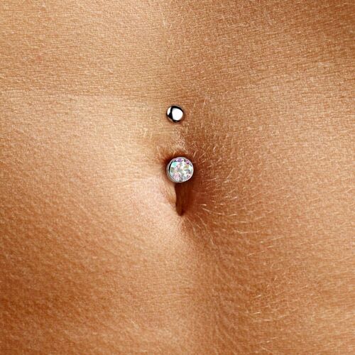 Piercing Nombril ELEA en Titane et Zirconium