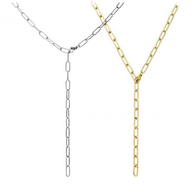 Collier Chaine GORGEOUS en Acier Inoxydable