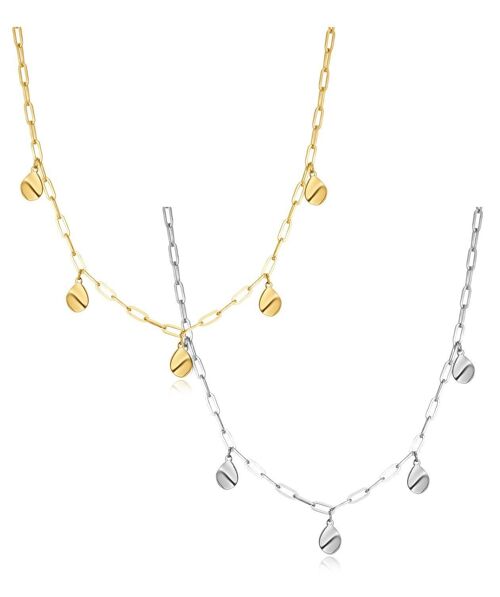 Collier CURVY FLAKES en Acier