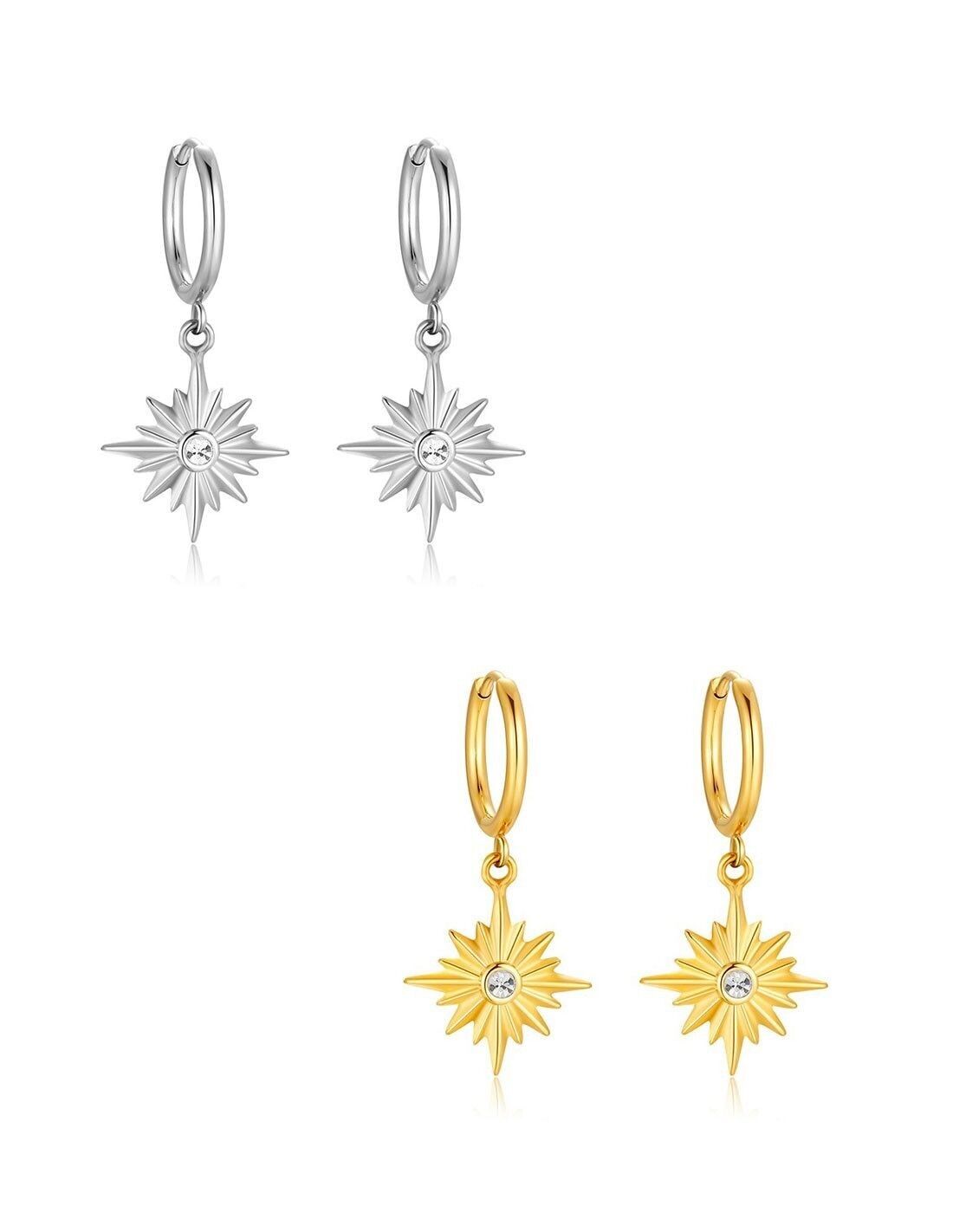 POLE STAR Ohrringe aus Stahl