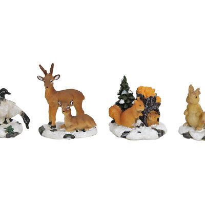 Miniatur Weihnachtsfiguren aus Poly