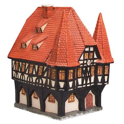 Michelstadt / Odenwald town hall made of porcelain