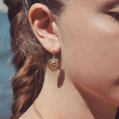 KHEPRI Gold Plated Earrings