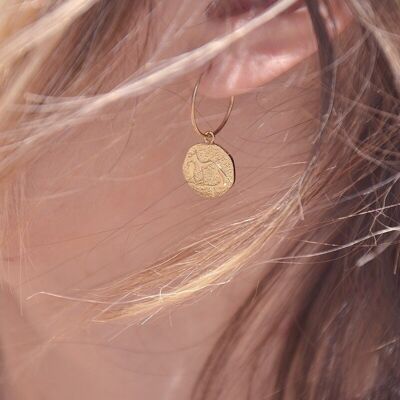 PAPYRUS Earrings in Gold Plated
