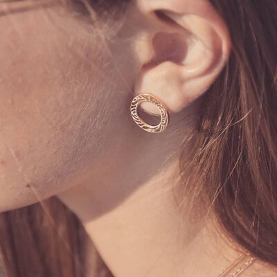 PORQUEROLLES Earrings in Gold Plated