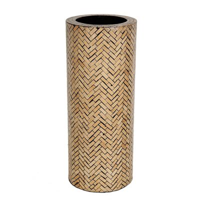 DM/BAMBOO INCRUST UMBRELLA STAND. HM11023