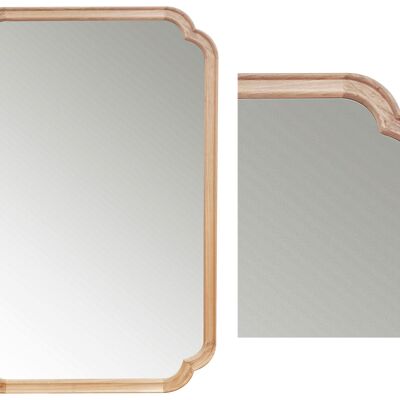 MIROIR BOIS PAULOWNIA 60X3X90CM HM17804