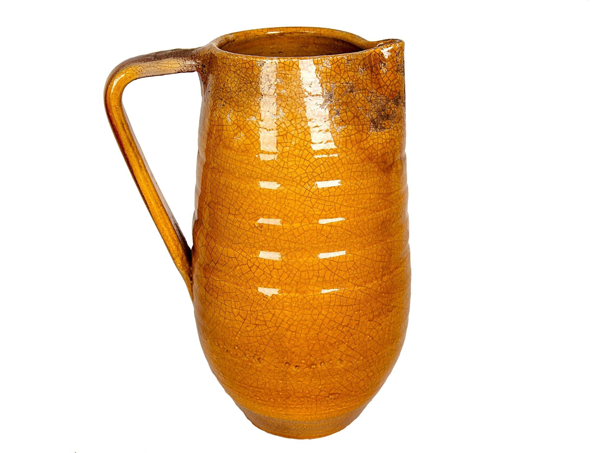 SENFFARBIGE KERAMIKVASE HM31101