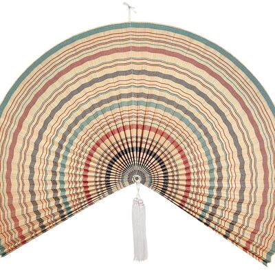 COLORFUL BAMBOO WALL FAN HM11012