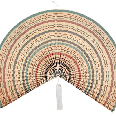 COLORFUL BAMBOO WALL FAN HM11012