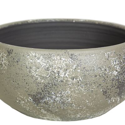 CENTRO CERAMICA ANTIQUE GRIS 27X27X14CM HM31137