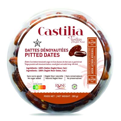 Conventional pitted Deglet Nour dates in CUPS 283gr