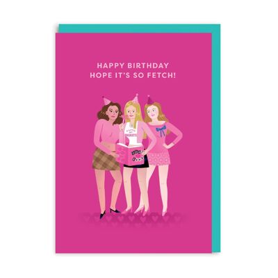 Tarjeta de cumpleaños para chicas malas (8902)