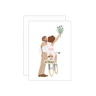 Just married | postcard