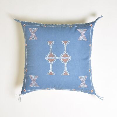 Sky Embroidered Cushion cover
