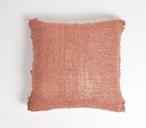 Terracotta Textured Cushion cover