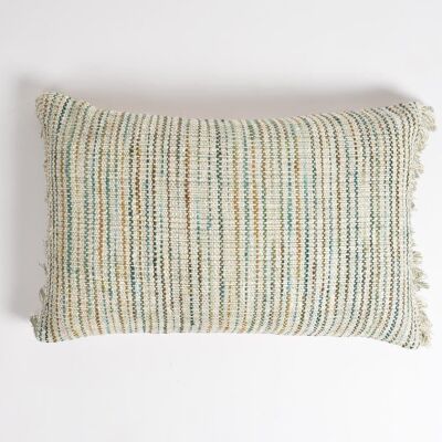 Beachy lumbar pillow cover