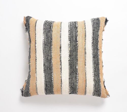 Striped Earthy Cushion cover