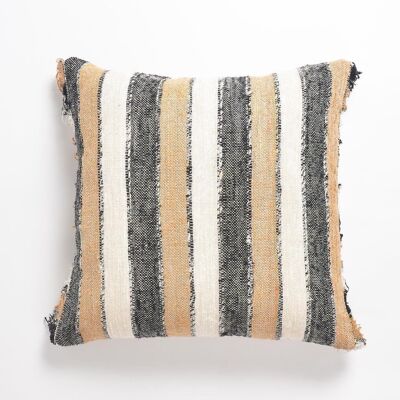 Striped Earthy Cushion cover