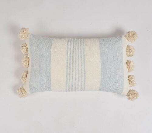 Handwoven Beachy Sky Cushion cover