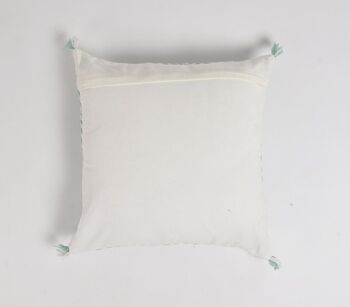 Housse de coussin brodée à la menthe minimale 3