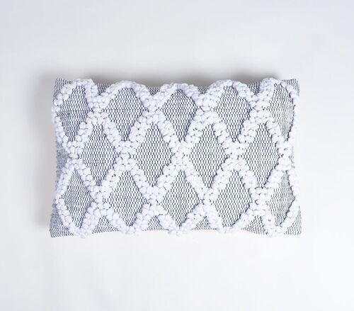 Fluffy Diamond Lumbar Cushion cover