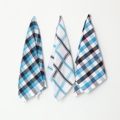 Checkered Kitchen Towels (set of 3)