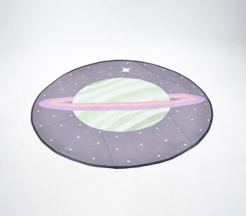 Tapis imprimé pour enfants Saturn 3