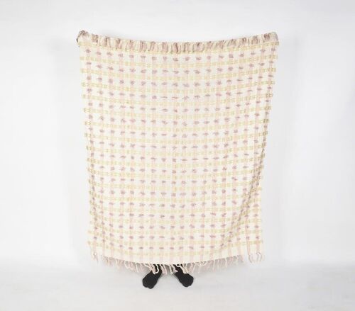 Dots & Squares Multicolor Throw