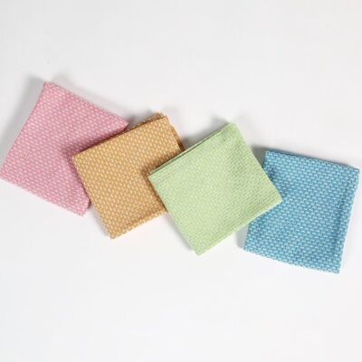 Serviettes de cuisine en coton massif (lot de 4)