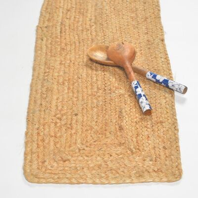 Hand Braided Jute Table runner