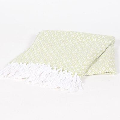 Diamond Pattern Handloom throw