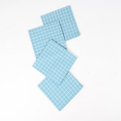 Handloom Sky Table Napkins (Set of 4)