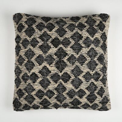 Diamond Patterned Woolen Cushion Cover