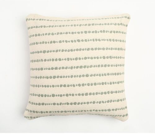 Abstract Striped Cotton Cushion Cover