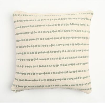 Abstract Striped Cotton Cushion Cover