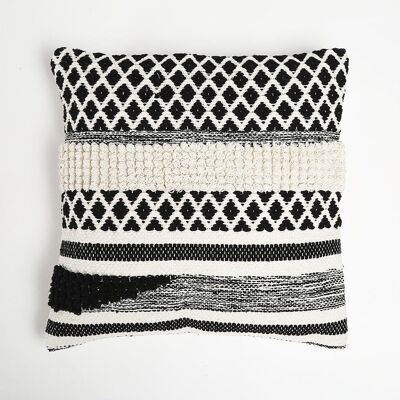 Handwoven & Tufted Cushion Cover